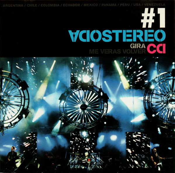 CD Soda Stereo – Me Veras Volver Gira 2007 CD #1