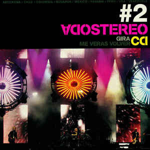 CD Soda Stereo – Me Veras Volver Gira 2007 CD #2